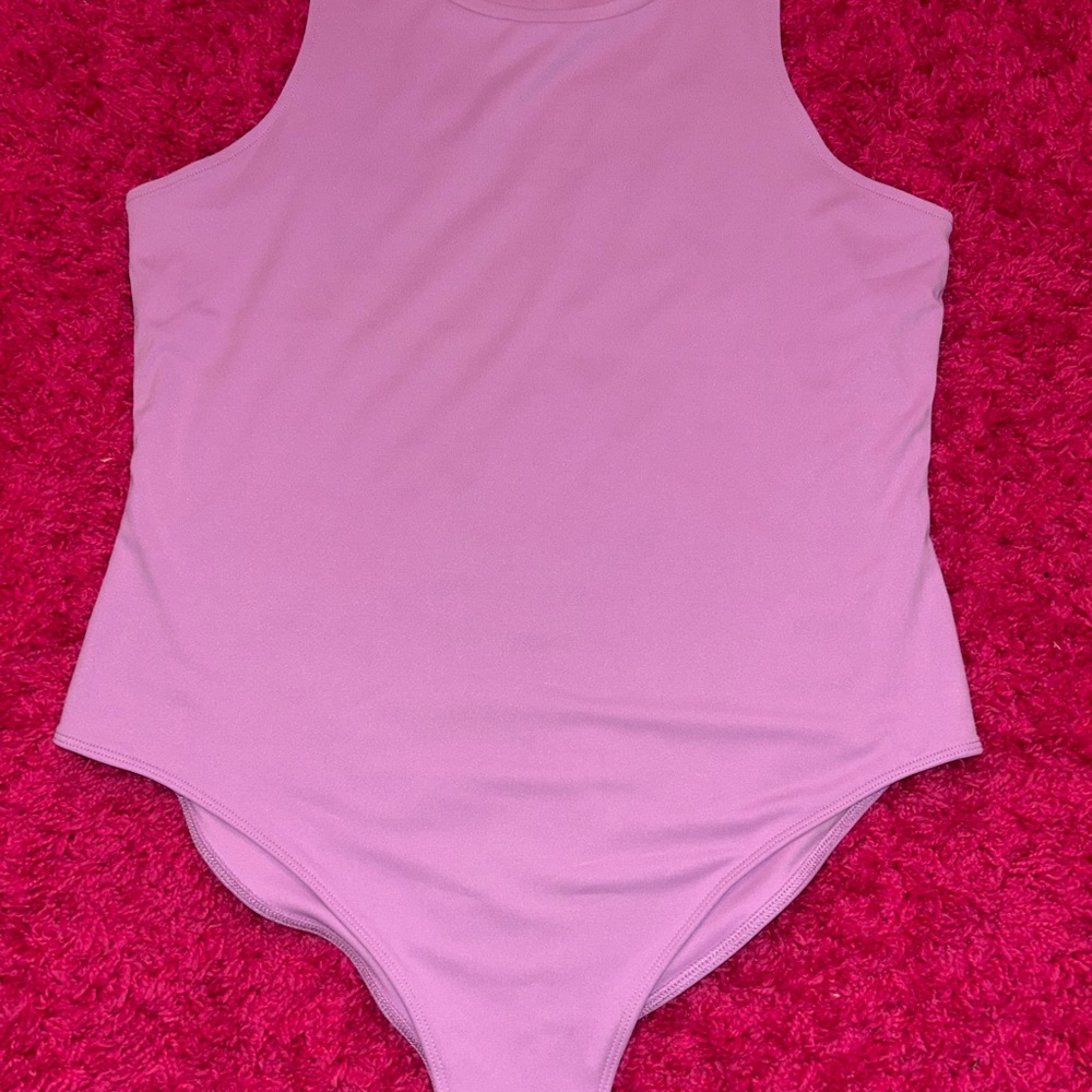 Purple Sleeveless Bodysuit